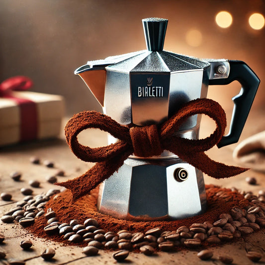 Gift set (Moka pot (3 cups)+RELI coffee "Alnis")