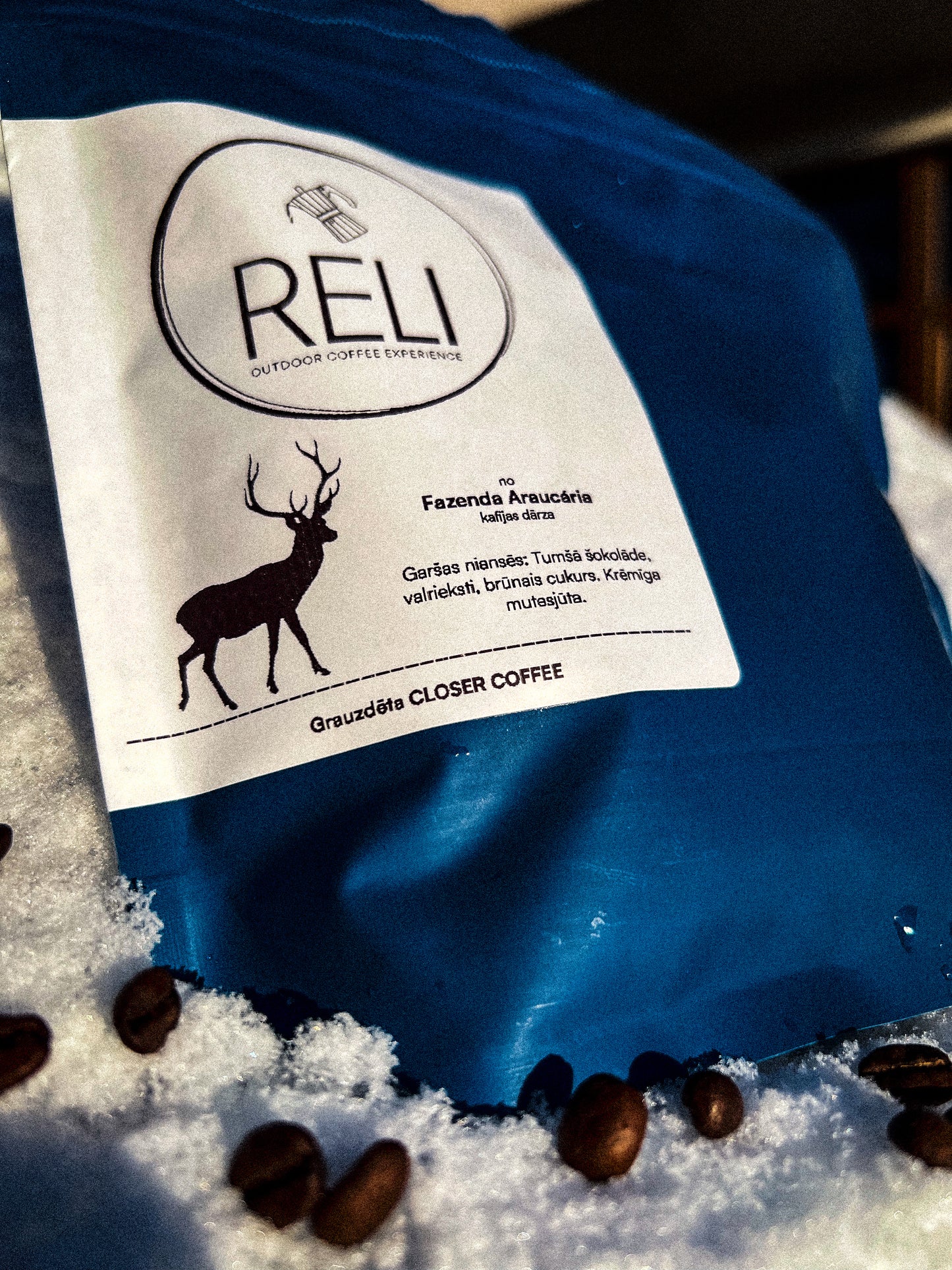 RELI coffee "Red Stag", 250gr | Medium dark roast