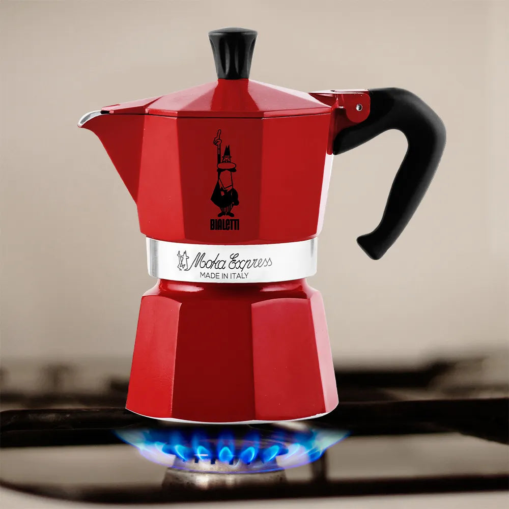 Moka Express Red (for 1 cup)