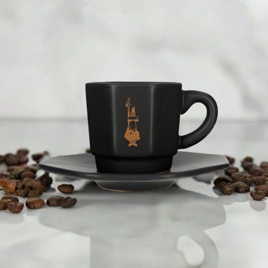 Bialetti espresso tase (75ml) ar apakštasīti